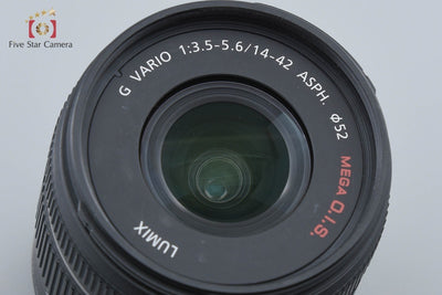 [Used] Panasonic LUMIX G VARIO 14-42mm f/3.5-5.6 ASPH. MEGA O.I.S. H-FS014042