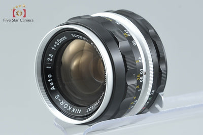 [Used] Nikon NIKKOR-S Auto 35mm f/2.8