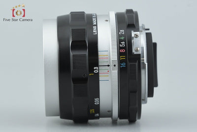 [Used] Nikon NIKKOR-S Auto 35mm f/2.8