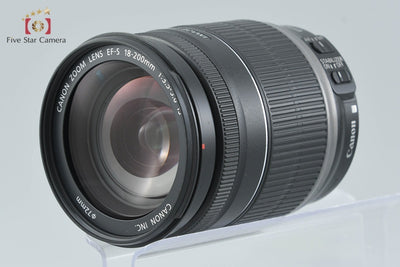 【中古】Canon キヤノン EF-S 18-200mm f/3.5-5.6 IS