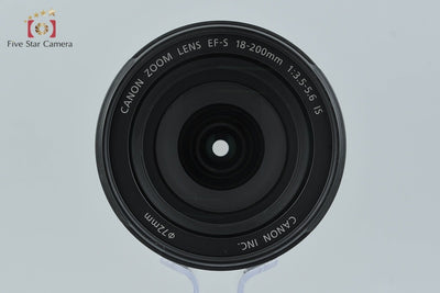 【中古】Canon キヤノン EF-S 18-200mm f/3.5-5.6 IS