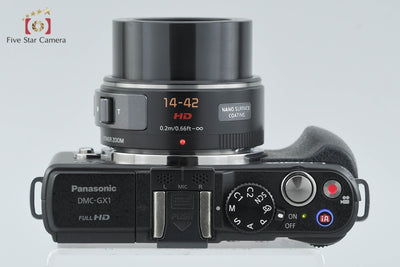 [Used] Panasonic LUMIX DMC-GX1 14-42mm Lens Kit Black - Low Shutter Count