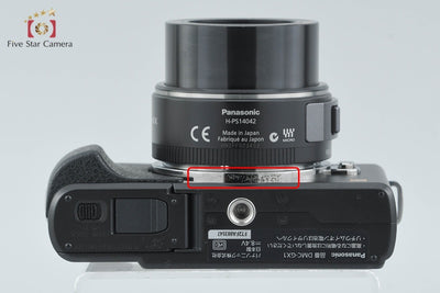 [Used] Panasonic LUMIX DMC-GX1 14-42mm Lens Kit Black - Low Shutter Count