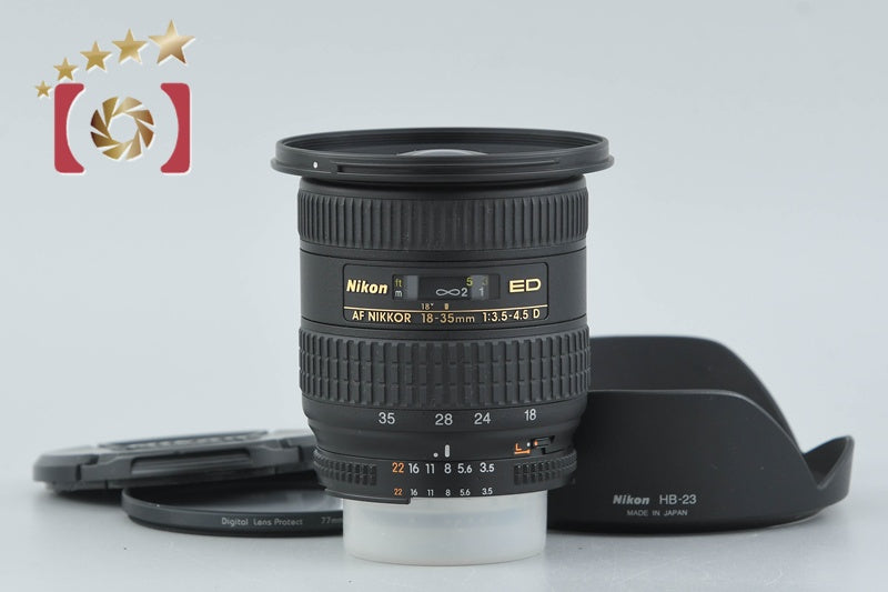 [Used] Nikon AF NIKKOR 18-35mm f/3.5-4.5 D ED