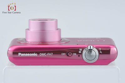 [Used] Panasonic LUMIX DMC-FH7 Passion Pink Compact Digital Camera