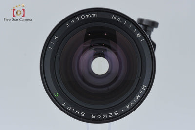 【中古】Mamiya マミヤ SEKOR SHIFT C 50mm f/4 645用