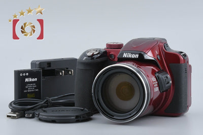 [Used] Nikon COOLPIX P600 Red Compact Digital Camera