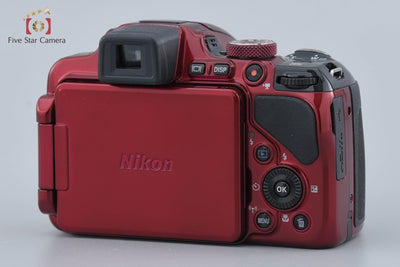 [Used] Nikon COOLPIX P600 Red Compact Digital Camera