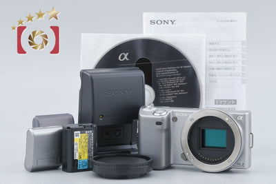 [Used] SONY α NEX-5 Silver Mirrorless Interchangeable Lens Camera