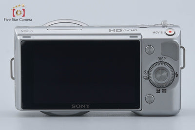 [Used] SONY α NEX-5 Silver Mirrorless Interchangeable Lens Camera