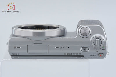 [Used] SONY α NEX-5 Silver Mirrorless Interchangeable Lens Camera