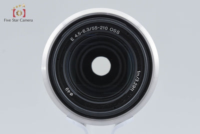 [Used] SONY E 55-210mm f/4.5-6.3 OSS SEL55210 Silver