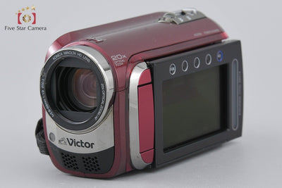 [Used] JVC Kenwood Everio GZ-HD300-R Red Video Camera