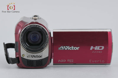 [Used] JVC Kenwood Everio GZ-HD300-R Red Video Camera