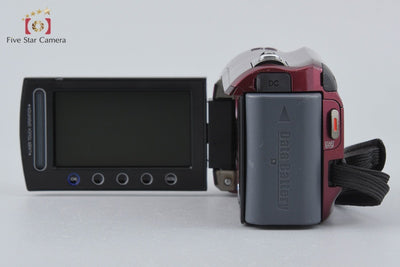 [Used] JVC Kenwood Everio GZ-HD300-R Red Video Camera