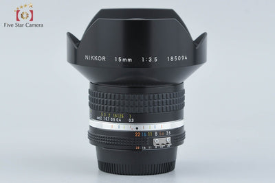 [Used] Nikon Ai-S NIKKOR 15mm f/3.5