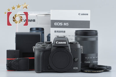 【中古】Canon キヤノン EOS M5 EF-M 18-150 IS STM レンズキット 元箱付き