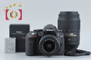 [Used] Nikon D5300 Double Zoom Kit Black - Very Low Shutter Count