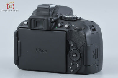 [Used] Nikon D5300 Double Zoom Kit Black - Very Low Shutter Count