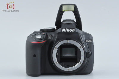 [Used] Nikon D5300 Double Zoom Kit Black - Very Low Shutter Count