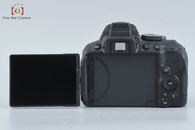 [Used] Nikon D5300 Double Zoom Kit Black - Very Low Shutter Count