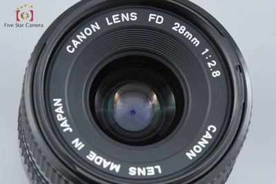 [Used] Canon New FD 28mm f/2.8