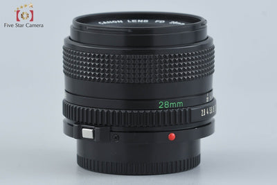 [Used] Canon New FD 28mm f/2.8