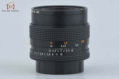 【中古】CONTAX コンタックス Carl Zeiss Planar 50mm f/1.4 T* AEJ