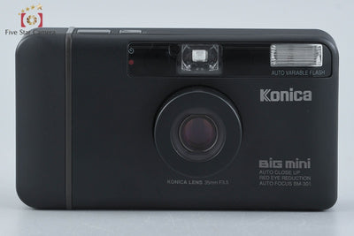 Used Konica BiG mini BM-301 Black Compact Film Camera