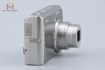 【中古】Nikon ニコン COOLPIX S600 チタンシルバー コンパクトデジタルカメラ