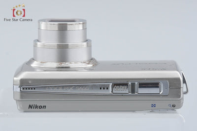【中古】Nikon ニコン COOLPIX S600 チタンシルバー コンパクトデジタルカメラ