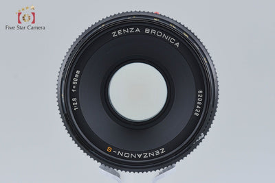 【中古】ZENZA BRONICA ゼンザブロニカ ZENZANON-S 80mm f/2.8 SQ用 2025.12月 オーバーホール済み