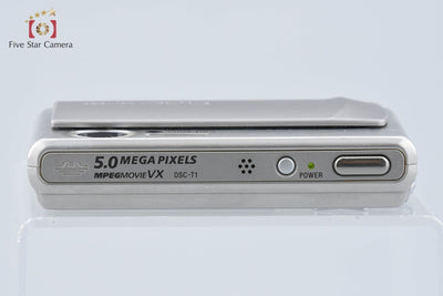 [Used] SONY Sony Cyber-Shot DSC-T1 Silver Digital Still Camera