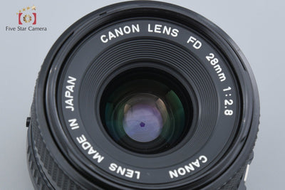 [Used] Canon New FD 28mm f/2.8