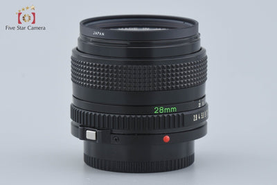 [Used] Canon New FD 28mm f/2.8