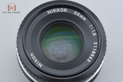 【Used】Nikon Nikkor Ai-S 50mm f/1.8