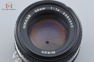 【中古】Nikon ニコン Ai-S NIKKOR 50mm f/1.4