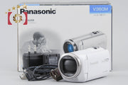 【Used】Panasonic HC-V360M White Digital High-Vision Video Camera with Original Box