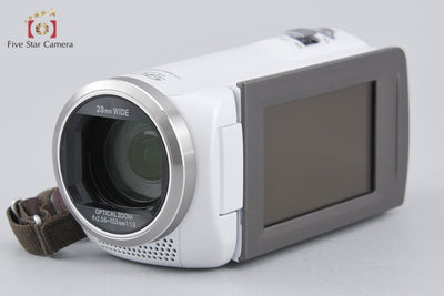 【Used】Panasonic HC-V360M White Digital High-Vision Video Camera with Original Box