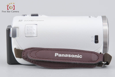 【Used】Panasonic HC-V360M White Digital High-Vision Video Camera with Original Box