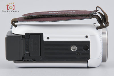 【Used】Panasonic HC-V360M White Digital High-Vision Video Camera with Original Box