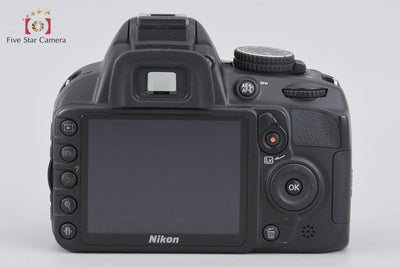[Used] Nikon D3100 18-55 VR Lens Kit Black - Low Shutter Count