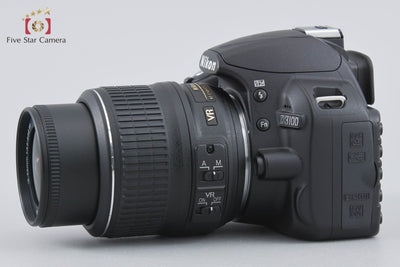 [Used] Nikon D3100 18-55 VR Lens Kit Black - Low Shutter Count