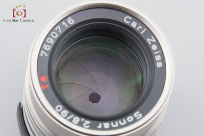【中古】CONTAX コンタックス Carl Zeiss Sonnar 90mm f/2.8 T*