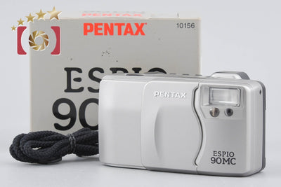 [Used] PENTAX Pentax ESPIO 90MC Silver Compact Film Camera with Original Box