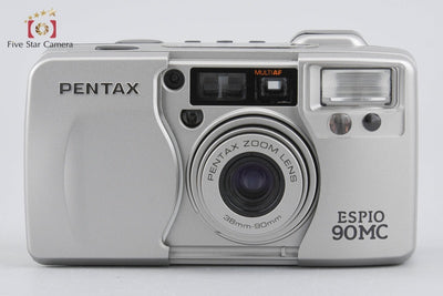 [Used] PENTAX Pentax ESPIO 90MC Silver Compact Film Camera with Original Box