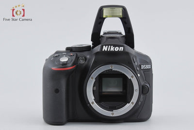 [Used] Nikon D5300 Black + AF-S DX NIKKOR 18-55mm f/3.5-5.6 G VR Low Shutter Count
