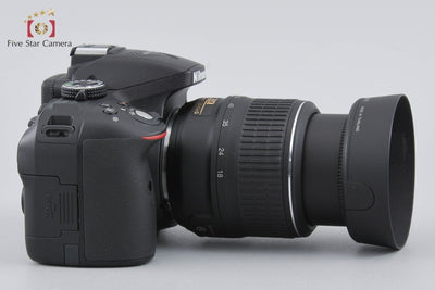 [Used] Nikon D5300 Black + AF-S DX NIKKOR 18-55mm f/3.5-5.6 G VR Low Shutter Count