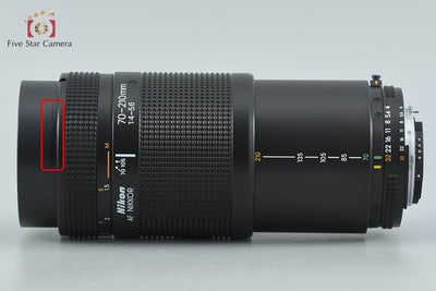 【中古】Nikon ニコン AF NIKKOR 70-210mm f/4-5.6