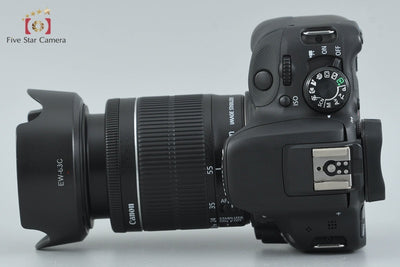 [Used] Canon EOS Kiss X7 EF-S 18-55mm IS STM Lens Kit Black